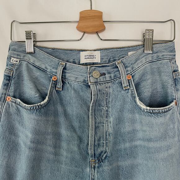 Citizens Of Humanity Light Blue Flare Jeans - Picture 2 of 12